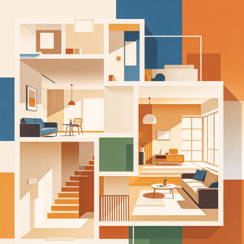 Real Estate and Interior Space Showcase Video Editing Package