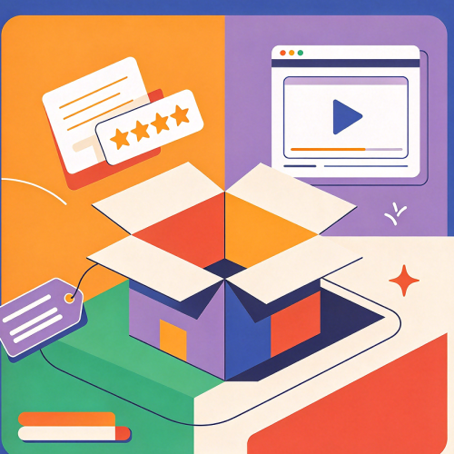 Unboxing and Review Video Editing Package